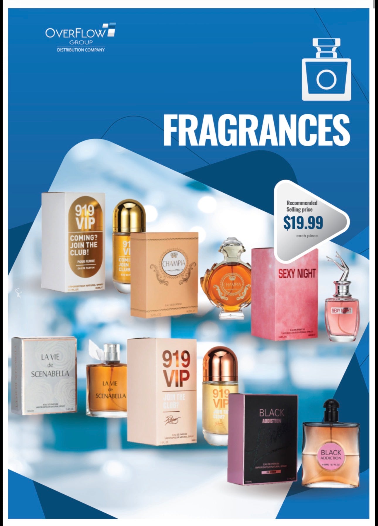 Perfumes Display