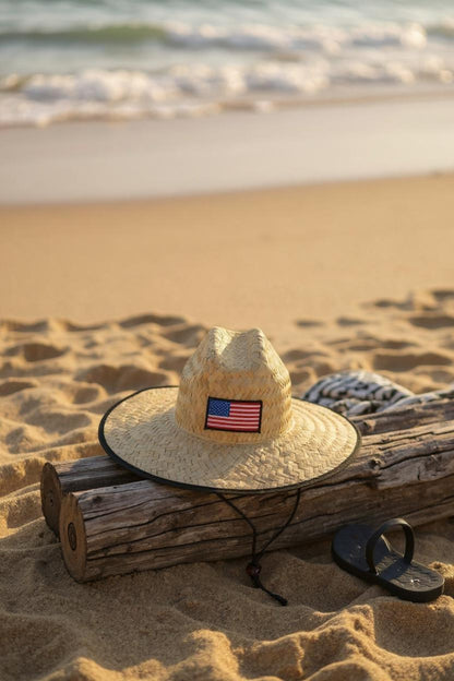 Straw Beach Hat – Assorted Models (Box of 50 Units)