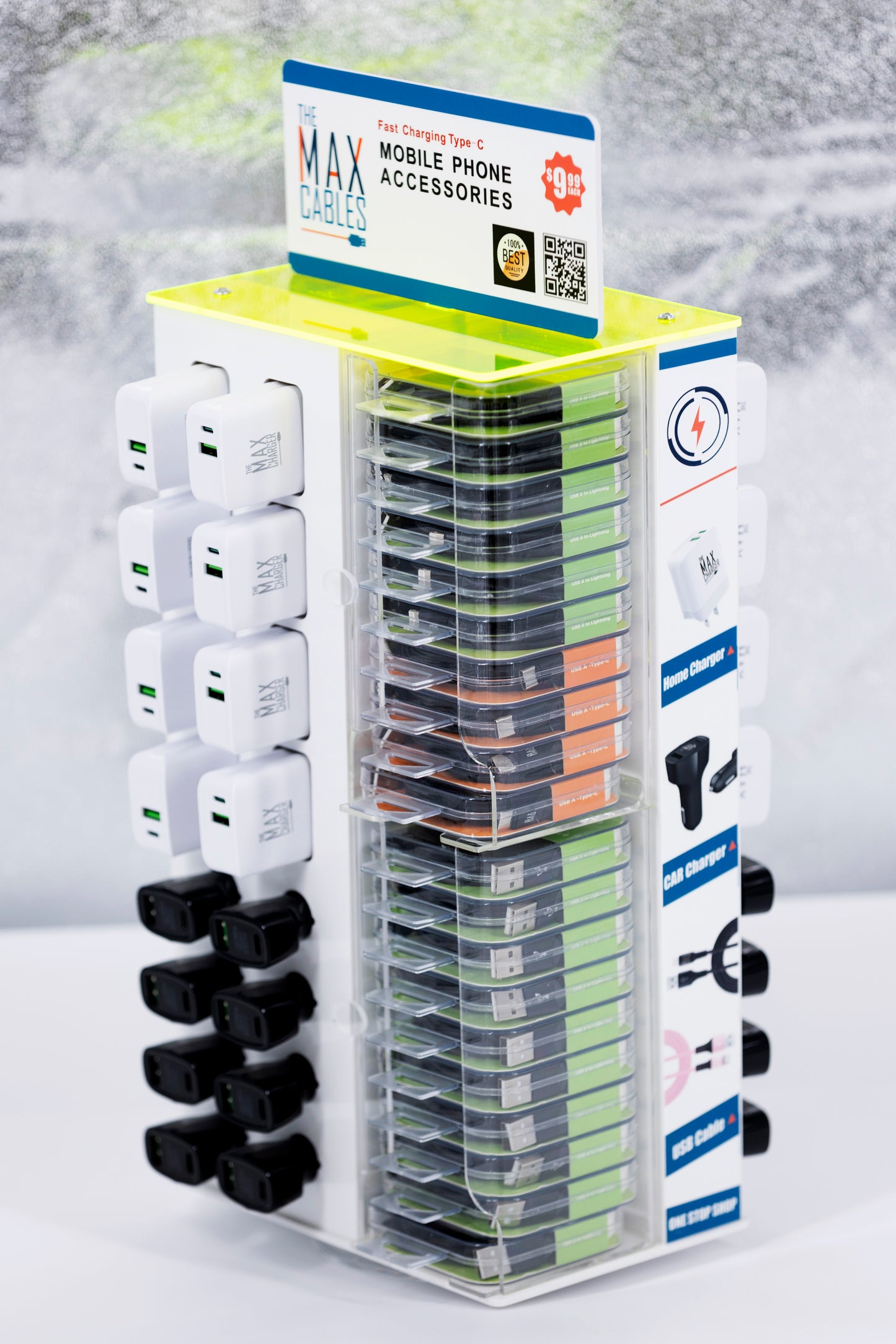 Spinner Charger Display